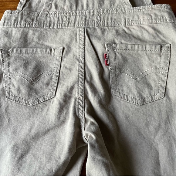 Levi’s 3T khaki overalls - Picture 4 of 4